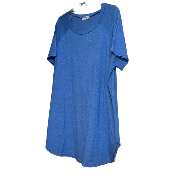 NEWCHOICE PULL-OVER, SHORT SLEEVE TOP, WOMENS, 2XL, BLUE, ROUNDED CORNERS - Picture 4 of 11